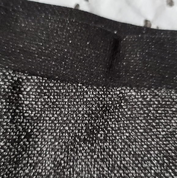 SOLD NOVELTY Y/D TWO TONE A-LINE SKIRT - Picture 4 of 6